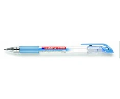 Gelinis rašiklis Edding Gel Roller 2185, 0.7mm, šviesiai mėlynos spalvos