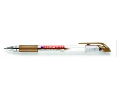 Gelinis rašiklis Edding Gel Roller 2185, 0.7mm, bronzinės spalvos