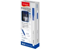 Gelinis rašiklis Keyroad FineLine 0.4mm, mėlynos spalvos