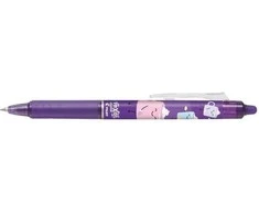 Gelinis rašiklis Pilot Frixion Clicker Fancy Violet 0.7 mm, ištrinamas, mėlynas rašalas
