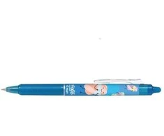 Gelinis rašiklis Pilot Frixion Clicker Fancy šviesiai mėlynas, 0.7 mm, ištrinamas, mėlynas rašalas