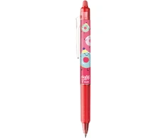Gelinis rašiklis Pilot Frixion Clicker Fancy Coral 0.7 mm, ištrinamas, mėlynas rašalas