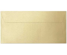 ARGO Vokai Galeri Papieru, DL Pearl auksinis, 110 x 220 mm, 120 g/m2, 10 vnt./pak.