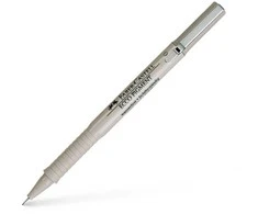 Grafinis rašiklis Faber-Castell Ecco Pigment, 0.1mm, juodos spalvos