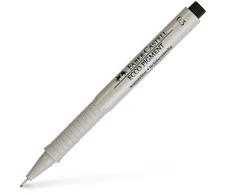 Grafinis rašiklis Faber-Castell Ecco Pigment, 0.3mm, juodos spalvos
