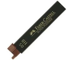 Grafitai Faber-Castell , 0,5mm, H, 12 vnt.