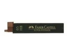 Grafitai Faber-Castell, 0,5 mm, HB, superpolimeras 1222-006