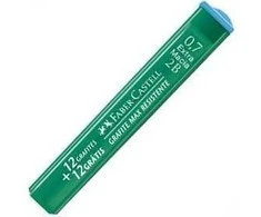 Grafitai Faber-Castell, 2B, 0,7mm, 12 vnt.