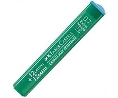Grafitai Faber-Castell, 2B, 0,7mm, 12 vnt.