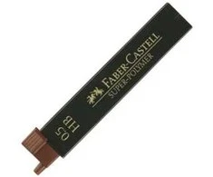 Grafitai Faber-Castell , B, 0,5mm, 12 vnt.