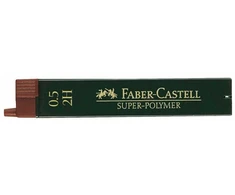 Grafitai Faber-Castell Super-Polymer 0,5mm 2H