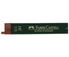 Grafitai Faber-Castell Super-Polymer 0,5mm 2H