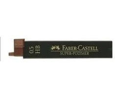 Grafitai Faber-Castell Super Polymer, 0.5mm, HB, 12vnt.
