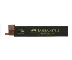 Grafitai Faber-Castell Super Polymer, 0.5mm, HB, 12vnt.