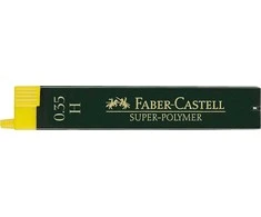 Grafitai Faber-Castell Super Polymer, H, 0.35mm, 12 vnt.