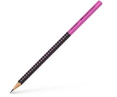 Grafitinis pieštukas Faber-Castell Grip 2001 Two Tone, rožinės spalvos