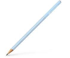 Pieštukas Faber-Castell Sparkle HB, melsvos spalvos korpusas