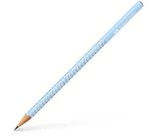 Pieštukas Faber-Castell Sparkle HB, melsvos spalvos korpusas