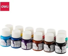 Guašas DELI, 12 spalvų po 25ml