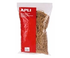 Gumelės Apli, 100x2mm, 100g, natūralios spalvos