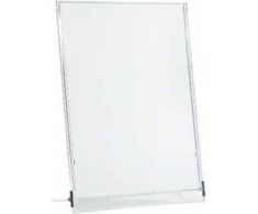 Informacinis laikiklis L formos Panta Plast, A5, vertikalus, kieto plastiko