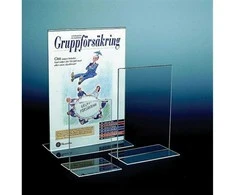 Informacinis laikiklis T formos H-SPECN, A4, dvipusis, vertikalus