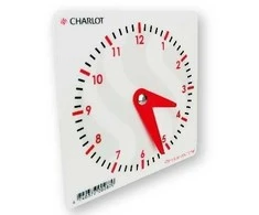 Informacinis laikrodis Charlot, 10x10cm