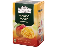Juodoji arbata Ahmad Mango, 20x2g