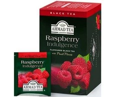 Juodoji arbata Ahmad Raspberry, 20x2g