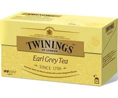Juodoji arbata TWININGS Earl Pilkas, 25 x 2 g