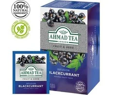 Juodoji vaisinė arbata Ahmad Blackurant, 20x1,8g