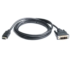 Kabelis REAL-EL HDMI-DVI M-M 1 juodos spalvos 1.8m