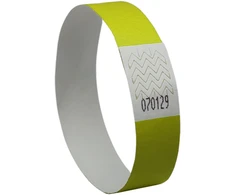 Avery Zweckform Kontrolinė renginių apyrankė Tyvek neoninės geltonos spalvos 265x19mm