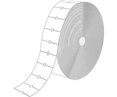 Kainų etiketės 21,5x12, stačiakampės, 1000vnt, žalios spalvos