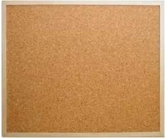 Kamštinė lenta mediniu rėmu 2x3 Eco, 80x60 TC86/C