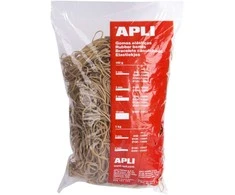 Kanceliarinės gumelės Apli, 80mmx2, 1kg