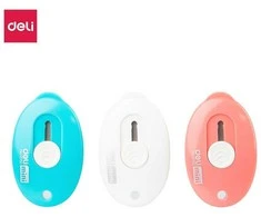 Kanceliarinis peiliukas DELI E2050 mini, blisteryje