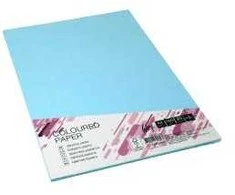 Kartonas College A4/20l, 160g/m2, vidutinio mėlynumo spalvos, MB30