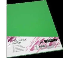 Kartonas College A4/20l, tamsiai žalios spalvos DG47, 160g/m2, palaidi lapai