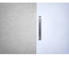 Smiltainis Kartoninis segtuvėlis A4, 250g, su spauda ir įsegėle, baltos spalvos SEG-6