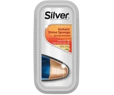 SILVER Kempinėlė batų valymui Sidabrinis, bespalvė
