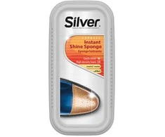 SILVER Kempinėlė batų valymui Sidabrinis, bespalvė