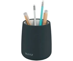 Keraminė pieštukinė Leitz Cosy, aksominės pilkos spalvos