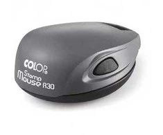 Kišeninis antspaudas Colop Mouse R30, chromo spalvos
