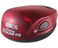 Kišeninis antspaudas Colop Mouse R40, raudonos spalvos