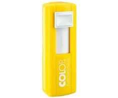 Kišeninis antspaudas Colop Pocket Stamp Plus 20, geltonos spalvos