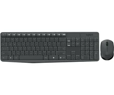 Klaviatūra+pelė LOGITECH MK235 Wireless Keyboard&amp;Pelė Pilkas US