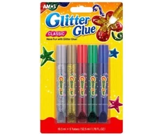 Klijai su blizgučiais Amos Classic 5 vnt. - 10.5 ml