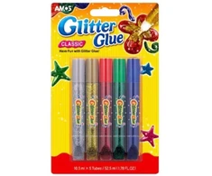Klijai su blizgučiais Amos Classic 5 vnt. - 10.5 ml