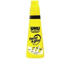 Klijai UHU twist&amp;glue PVA 90ml